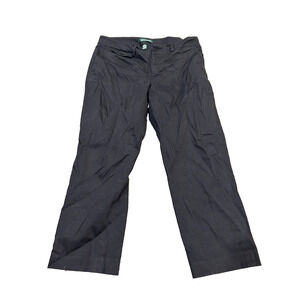 Ralph Lauren Women's Black Low Rise Classic Straight Leg Chino Pants Size 10‎